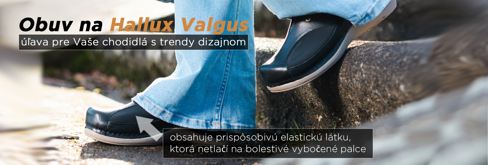Obuv na Hallux Valgus LEON