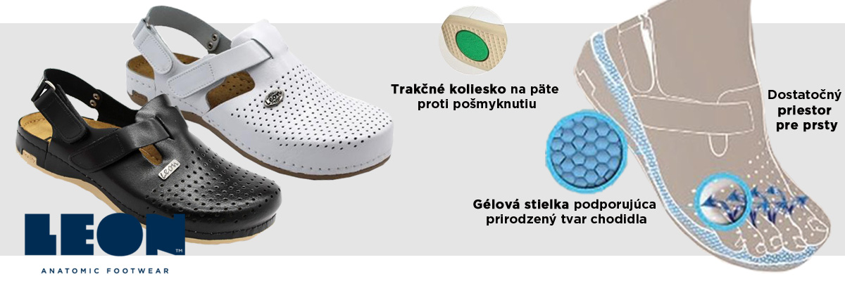 Vlastnosti LEONiek priestor pre prsty