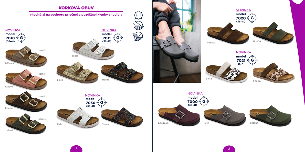 3 Korková zdravotná obuv LEON