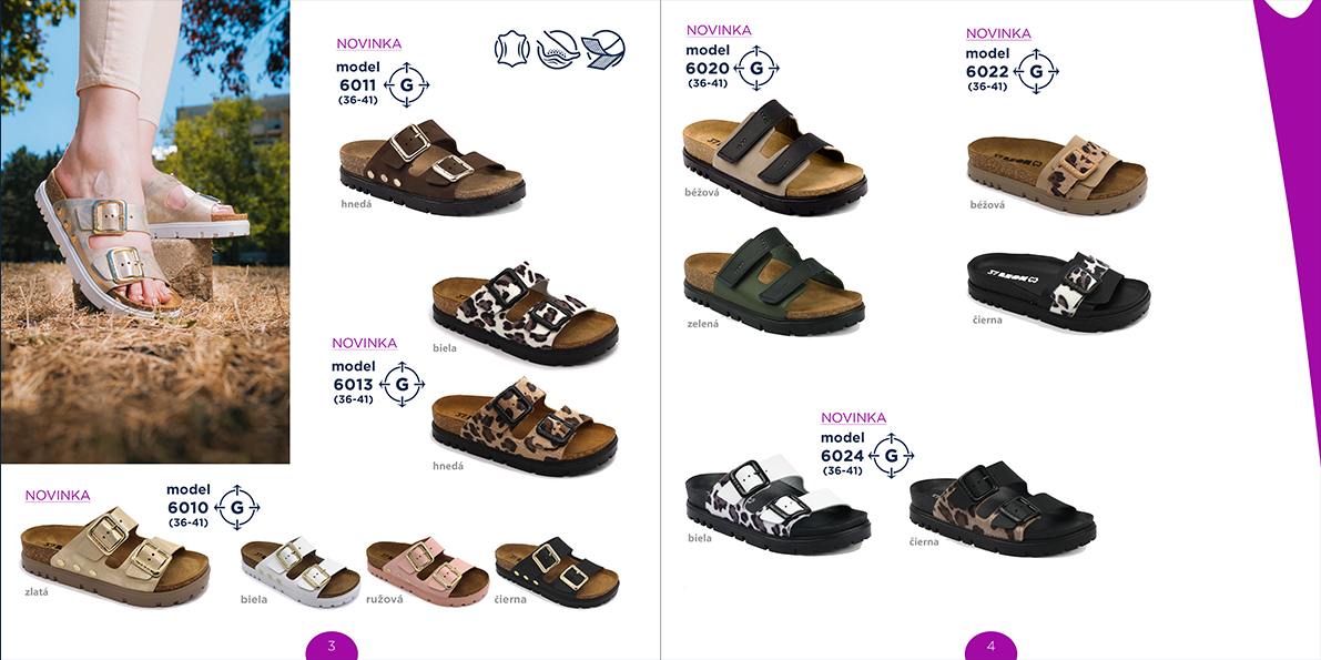 4 Korková zdravotná obuv LEON