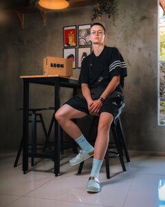 Pánska uzavretá korková obuv LEON