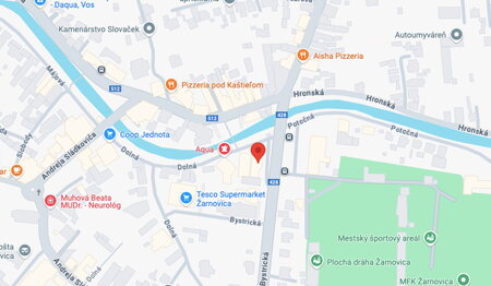 Obuv Blichár na mape