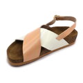 Leon 4302 Dámske zdravotné korkové sandále lososová 04