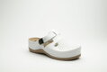 Leon 900 Dámska pracovná celokožená zdravotná obuv biela 06