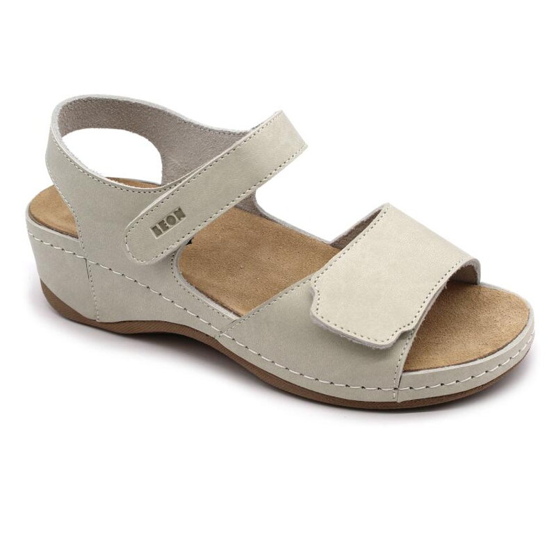 Leon 2024 Zdravotné celokožené sandále