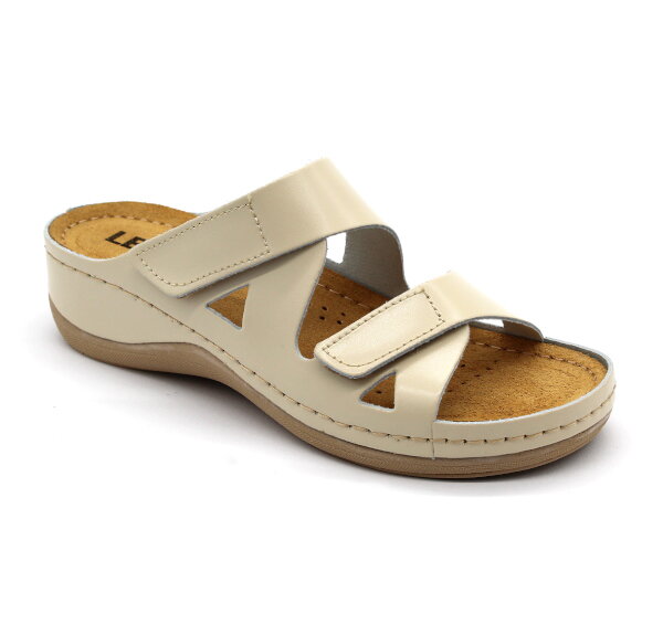 Leon 906 Dámska pracovná celo-kožená zdravotná obuv